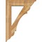 Ekena Millwork Olympic Traditional Rough Sawn Bracket, Western Red Cedar, 6"W x 32"D x 44"H BKT06X32X44OLY01RWR - alternate 3